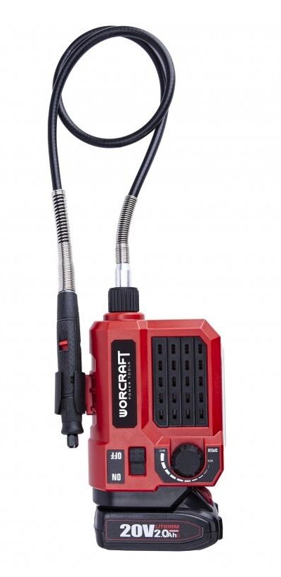 Suorahiomakone Worcraft CEMG-S20Li; 20 V; 1x4,0 Ah akku