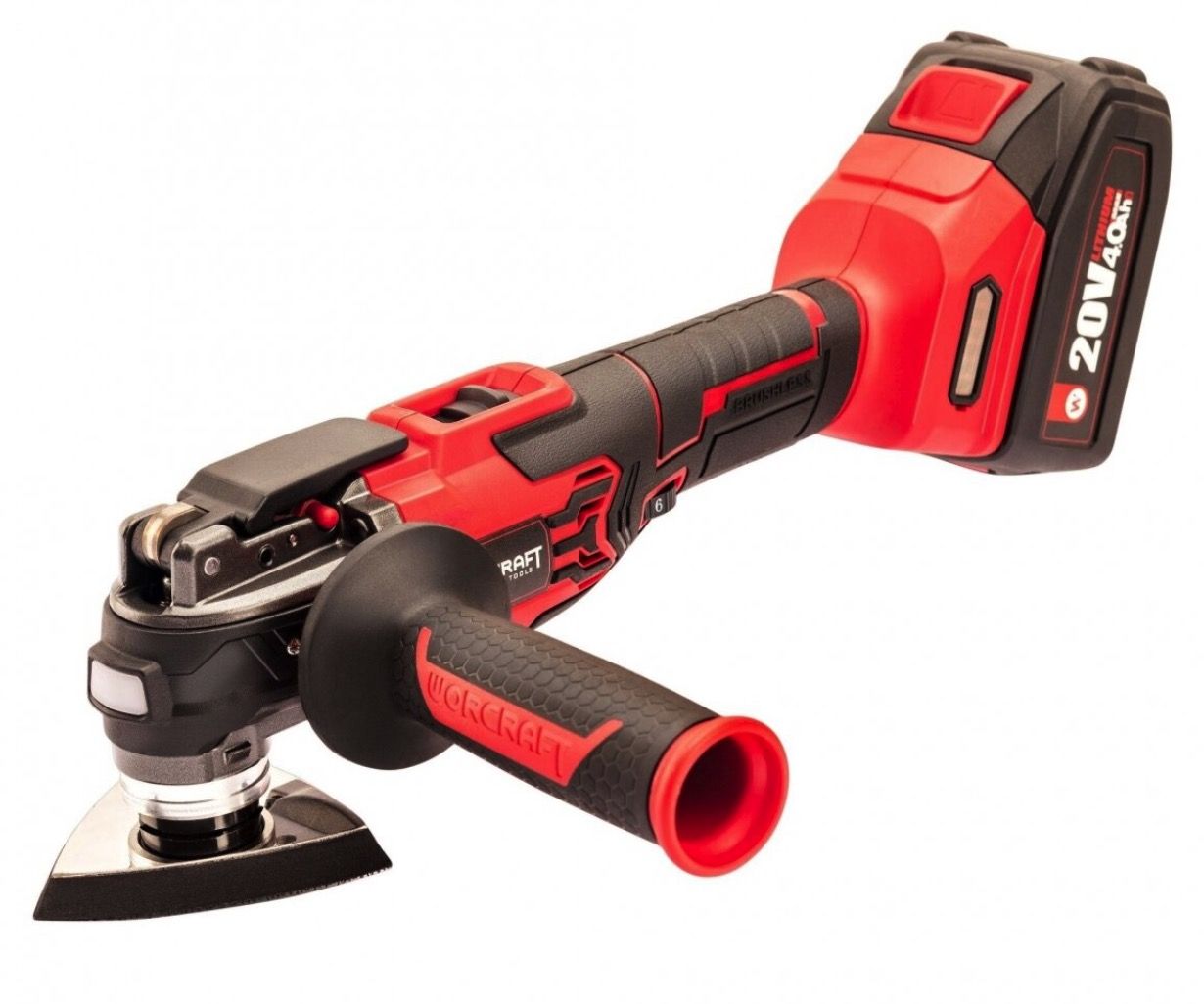 Monitoimityökalu Worcraft CMT-S20LiB; 20 V; 1x4,0 Ah akku