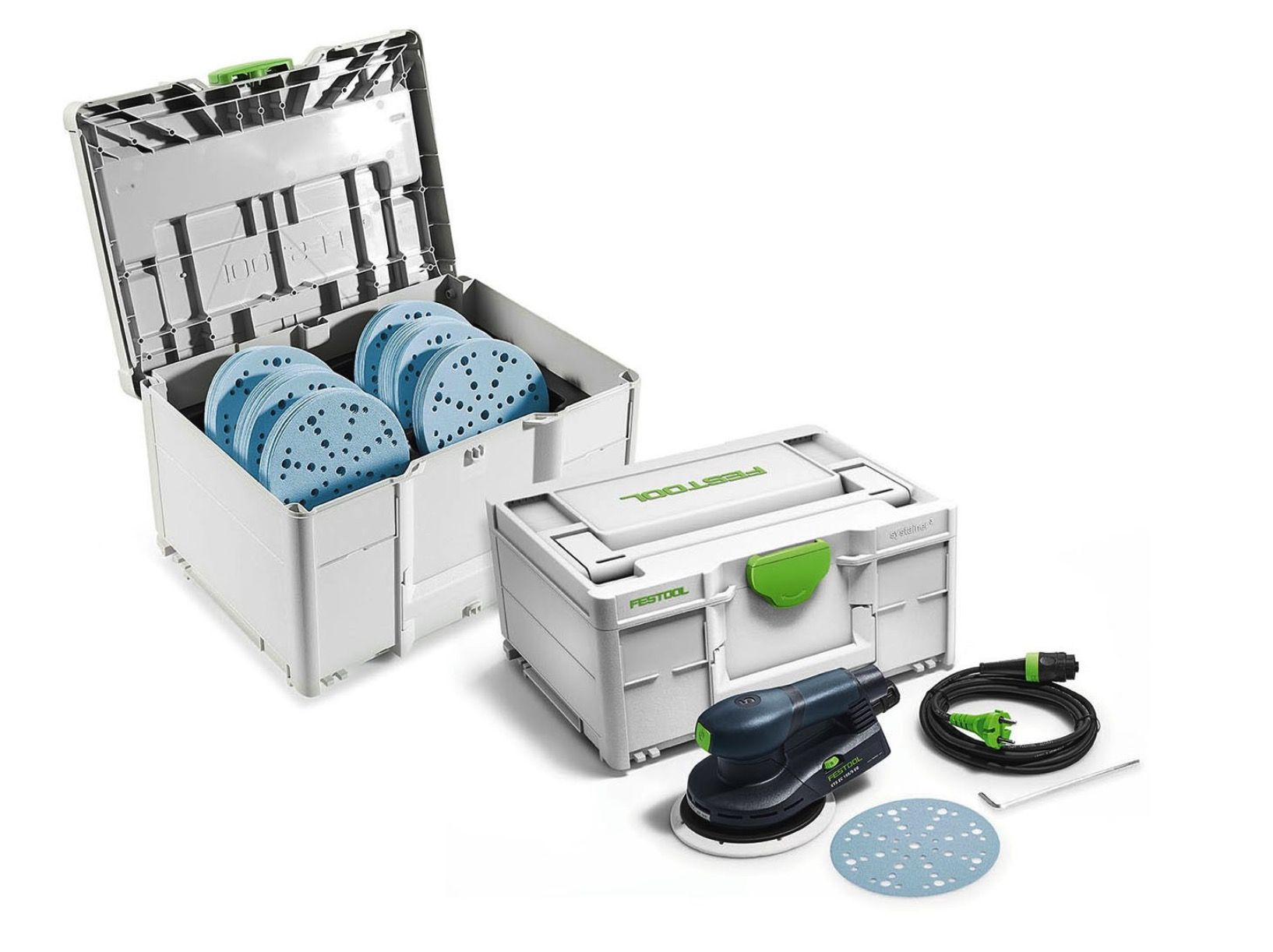 Epäkeskohiomakone Festool TS EC 150/5 EQ-SYS GR; 400 W