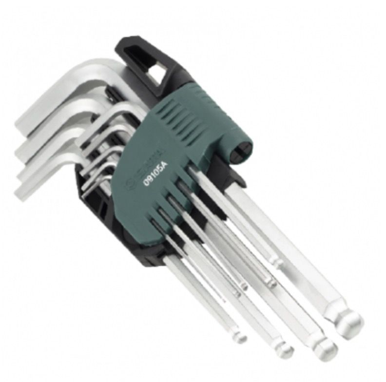 Kuusiokoloavain Sata S09105A; 9 kpl.