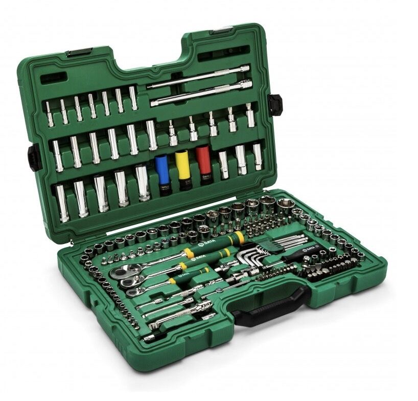 Kärki ja hylsysarja Sata ST09546G; 180 kpl.