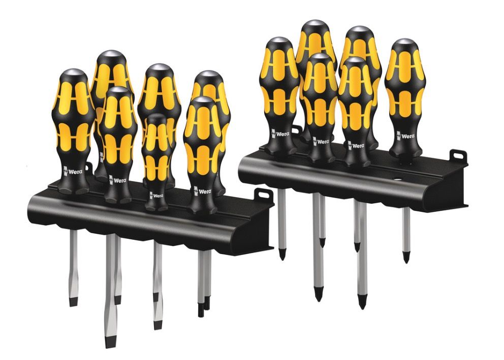 Ruuvimeisselisetti Wera Big Pack 900; 11 kpl.