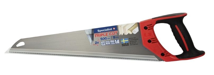 Käsisaha Specialist+ TRIPLE CUT; 500 mm; puulle