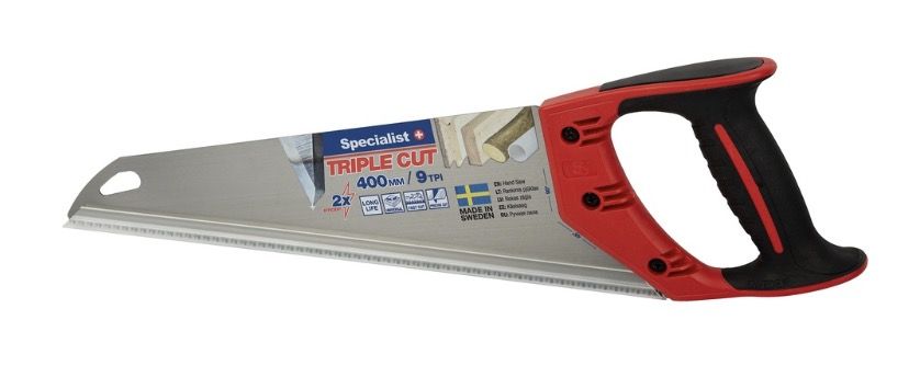 Käsisaha Specialist+ TRIPLE CUT; 400 mm; puulle