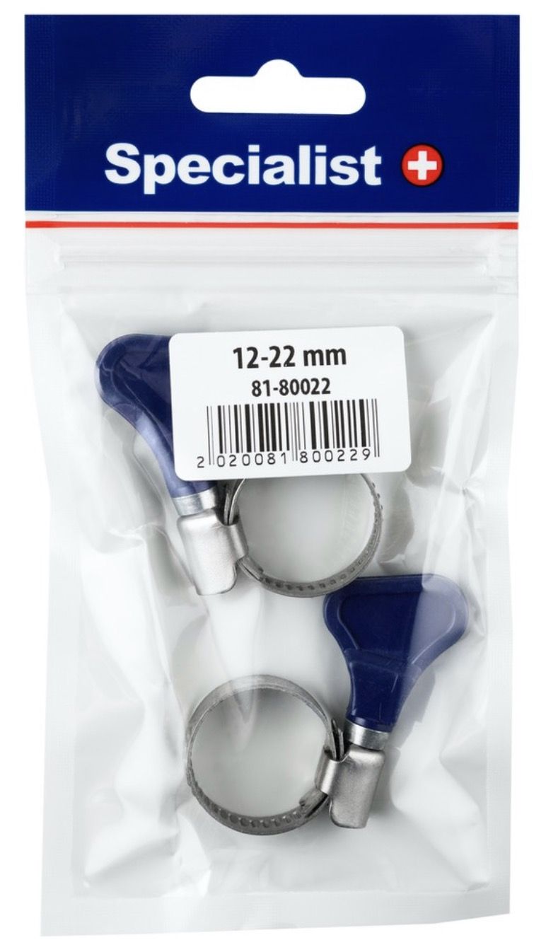 Kiinnitysrengas Specialist+ 11 087 022-2; 12-22 mm; 2 kpl.