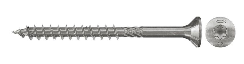 Puuruuvi Fischer FPF-ST P; 6,0x70 mm; TX30; 100 kpl.