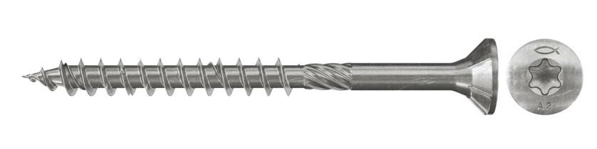 Puuruuvi Fischer FPF-ST P; 6,0x40 mm; TX30; 200 kpl.