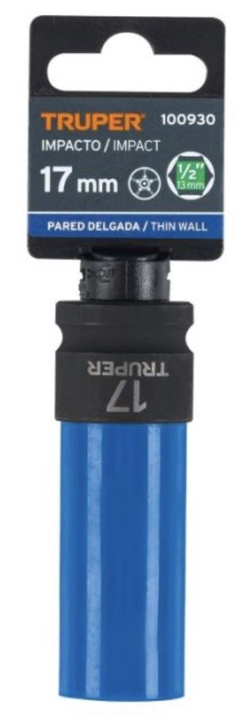 Voimahylsy Truper D-7317-MLPD; 1/2''; 17 mm