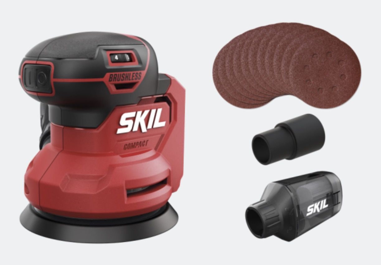 Epäkeskohiomakone Skil 3751 CA; 20 V (ilman akkua ja laturia)