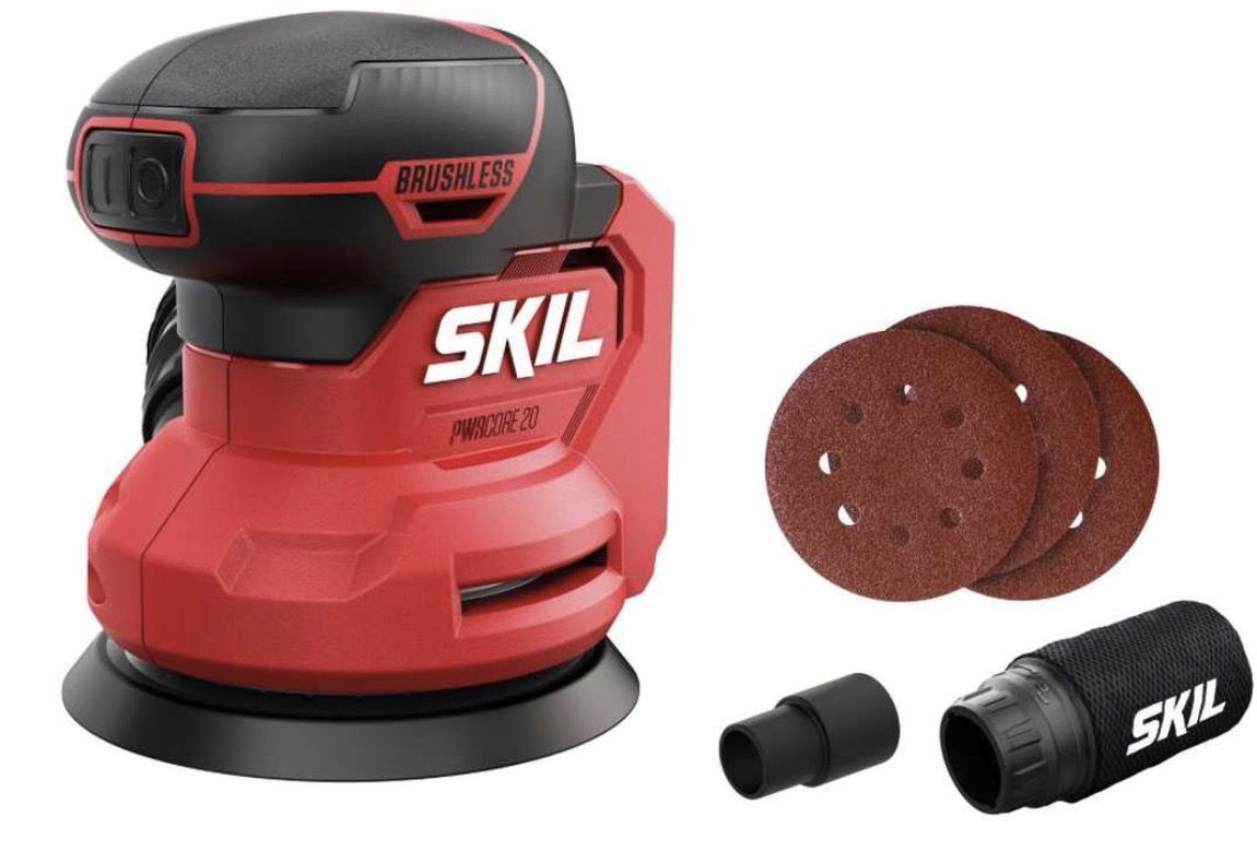 Epäkeskohiomakone Skil 3746 CA; 20 V (ilman akkua ja laturia)