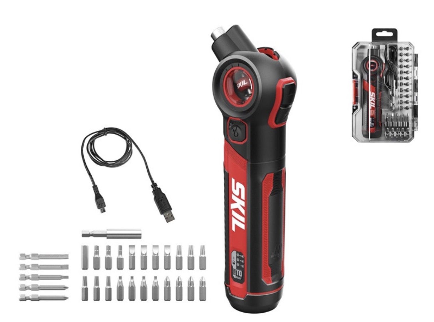 Ruuvinväännin Skil 2714 GA; 4 V; 1x0,8 Ah akku