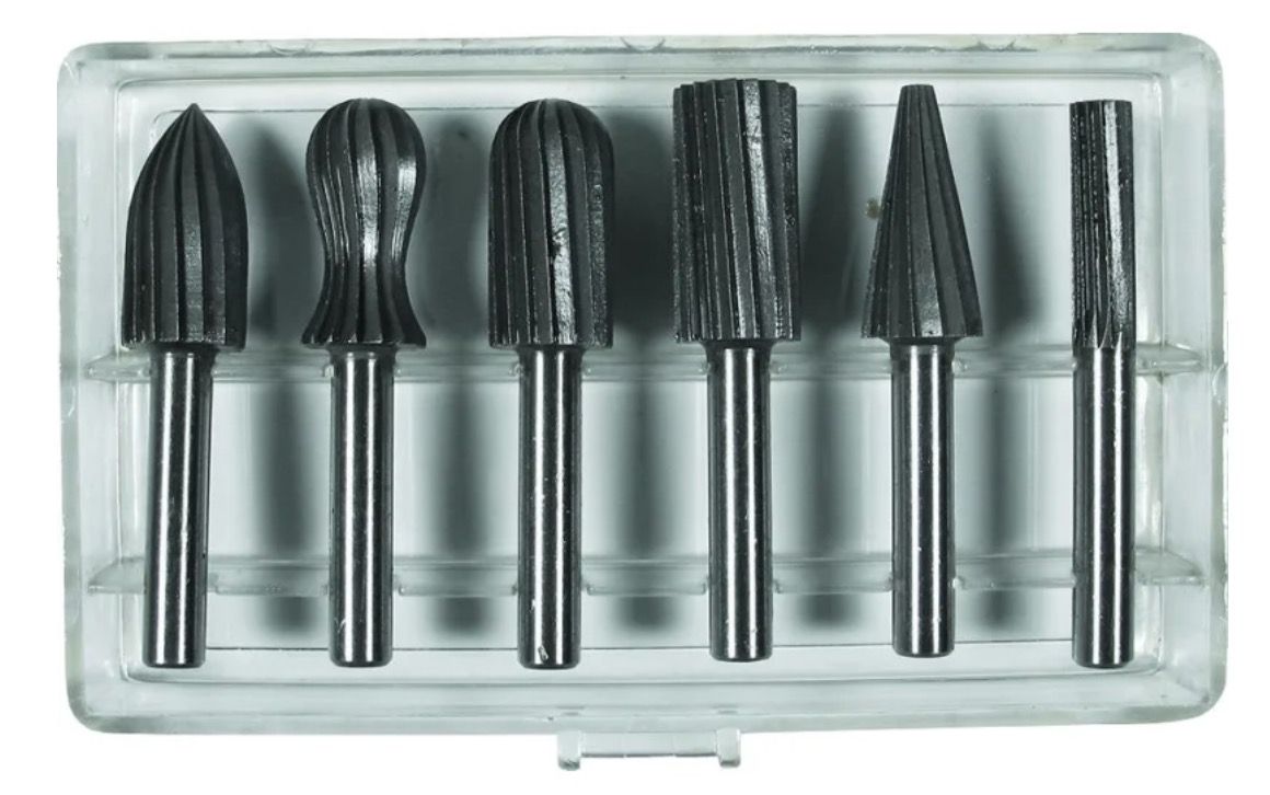 Jyrsinteräsarja  Condor Werkzeug C0444; 6 kpl.