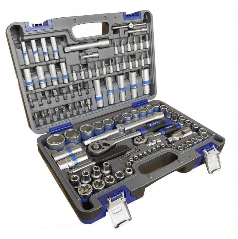 Työkalusarja  KingRoy KR108MDADB; 1/4''+1/2''; 108 kpl.