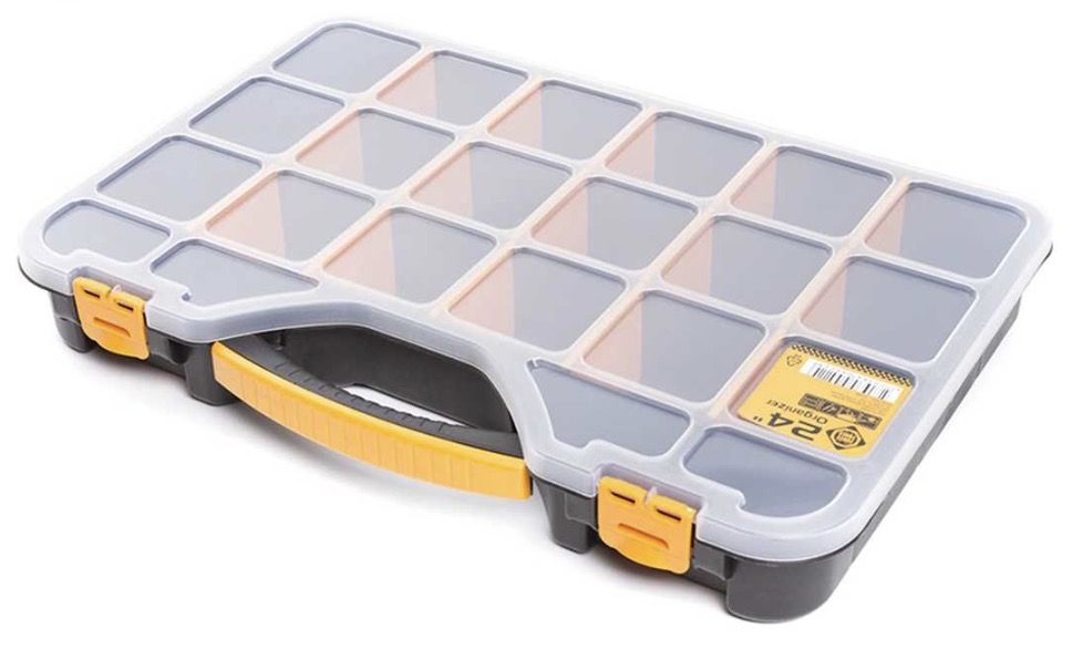 Laatikko työkaluille Forte tools ORG-24