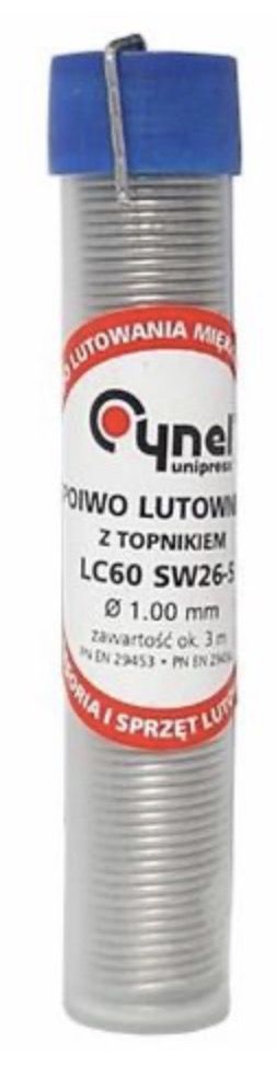 Juotinpuikot Cynel Sn60/Pb40; 1 mm