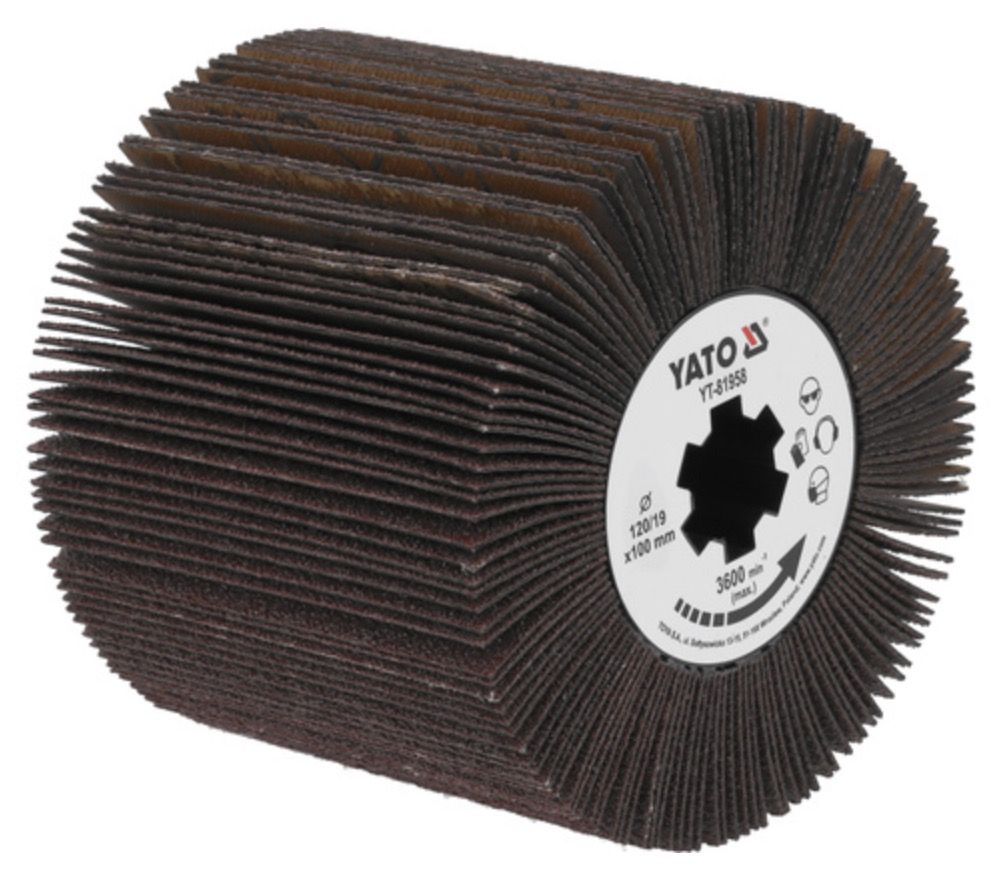 Hiomanauha Yato YT-81958; 120x100x19 mm; G120