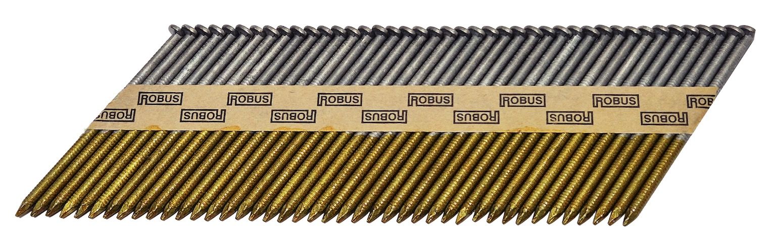 Lankanaulat Robus; 63x2,8 mm; 34°; 4600 kpl.; lämpögalvanoitu; viisto