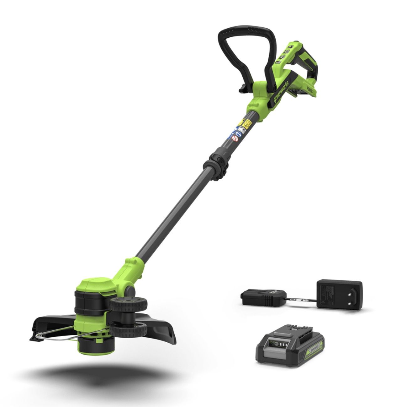 Ruohotrimmeri Greenworks ST24B218-01; 24 V; 1x2,0 Ah akku