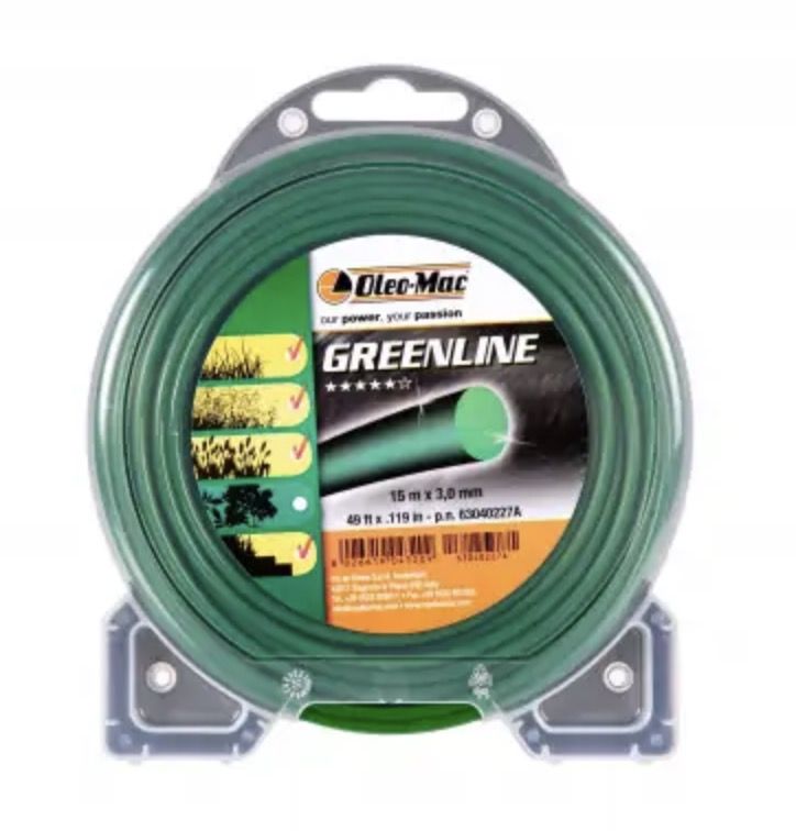 Leikkuulanka Oleo-Mac 63040227A; 3,0 mm/15 m