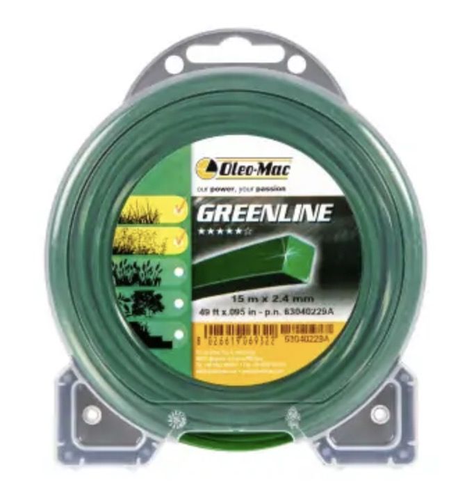 Leikkuulanka Oleo-Mac 63040229A; 2,4 mm/15 m