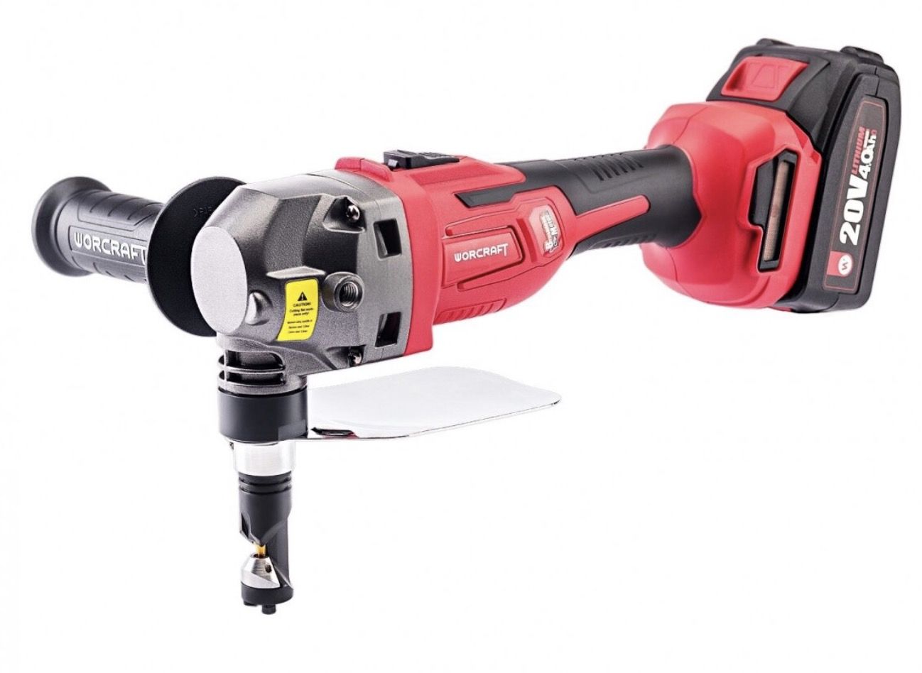 Levyleikkuri Worcraft CHMN-S20LiB; 20 V; 1x4,0 Ah akku