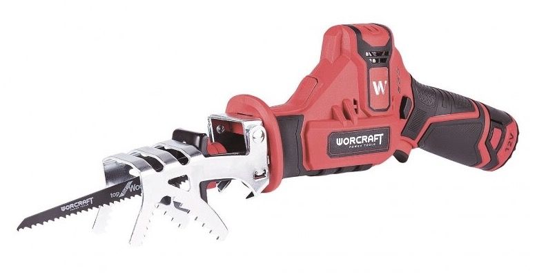 Akkupuukkosaha Worcraft CSS12Li; 12 V; 2x2,0 Ah akku