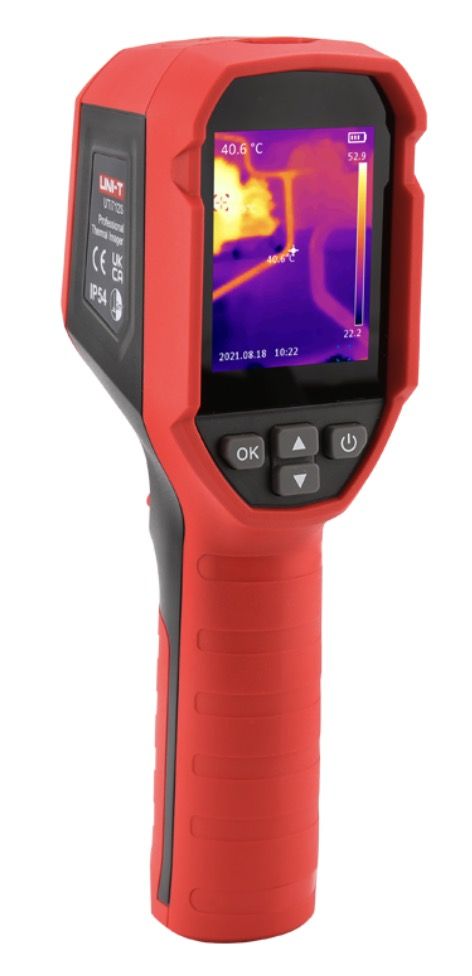 Infrapunalämpömittari UNI-T UTi712S; 3,7 V; 1x2,6 Ah akku