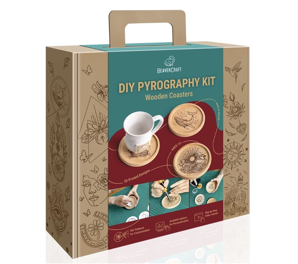 Setti BeaverCraft DIY-P-COASTERS