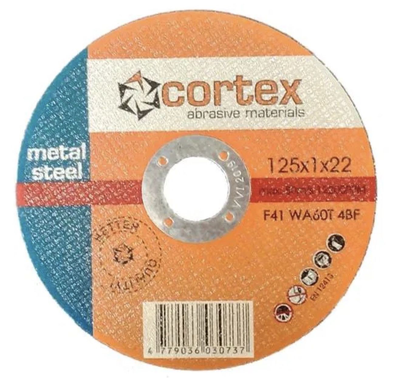 Hiova katkaisulaikka Cortex 14097; 125x1,0x22 mm