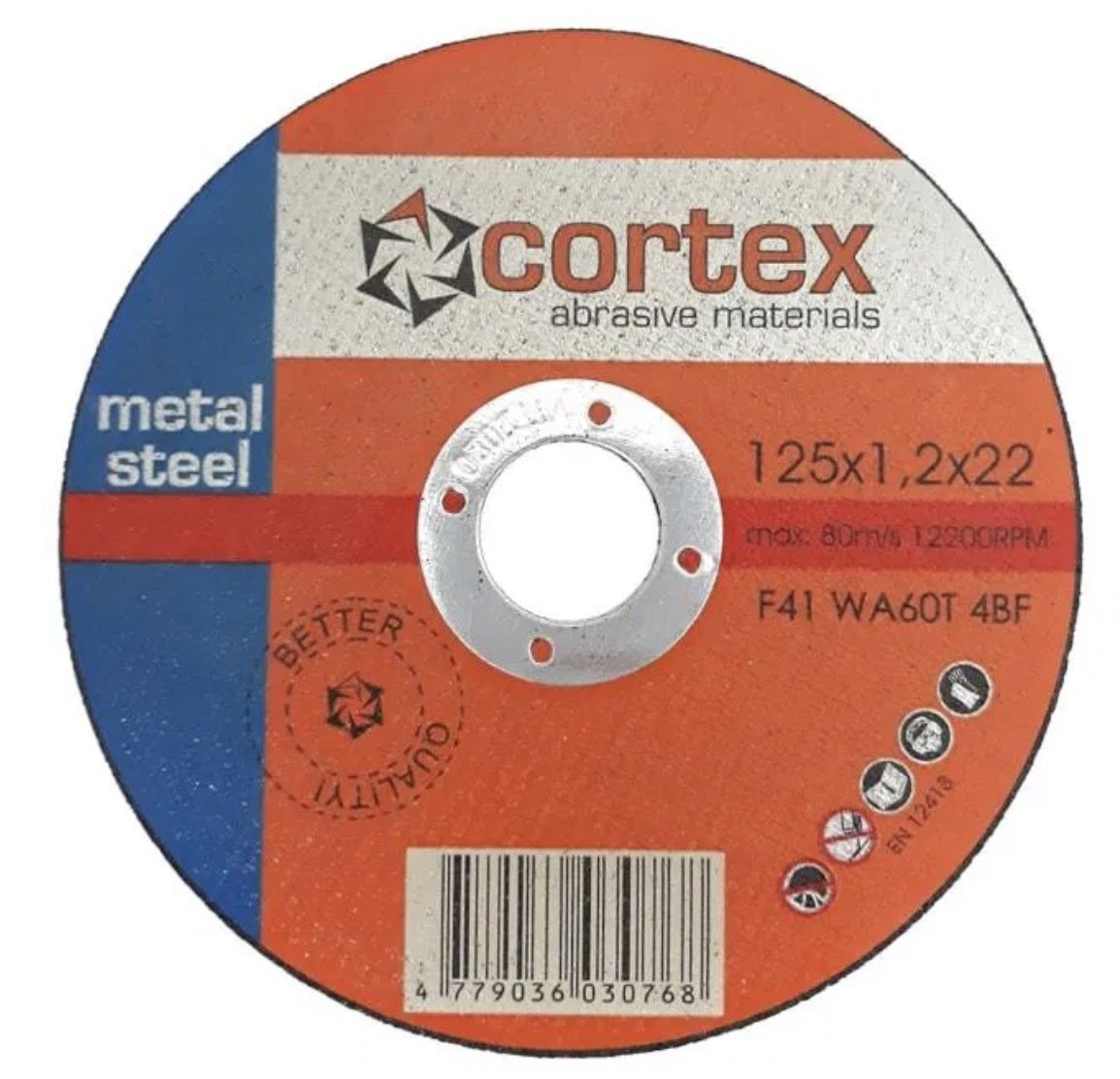 Hiova katkaisulaikka Cortex 14096; 125x1,2x22 mm