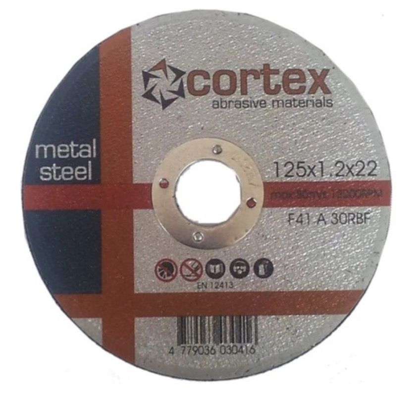 Hiova katkaisulaikka Cortex 18203; 125x1,2x22,2 mm