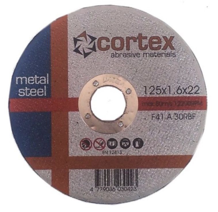 Hiova katkaisulaikka Cortex 18204; 125x1,6x22,2 mm