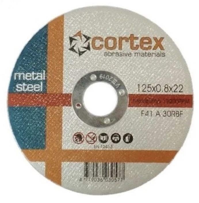 Hiova katkaisulaikka Cortex 18211; 125x0,8x22,2 mm