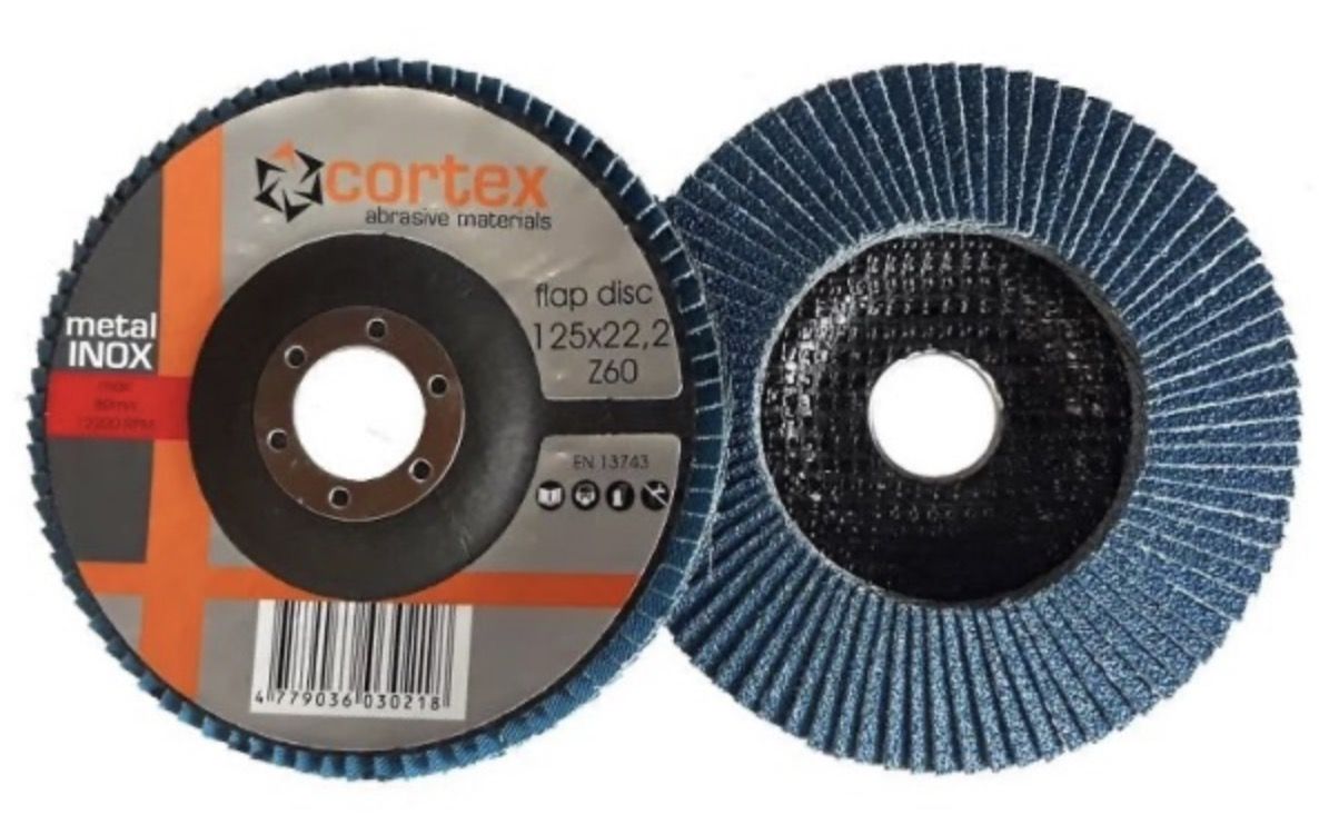 Lamellihiomalaikka  Cortex 14011; 125x22,2 mm; P60