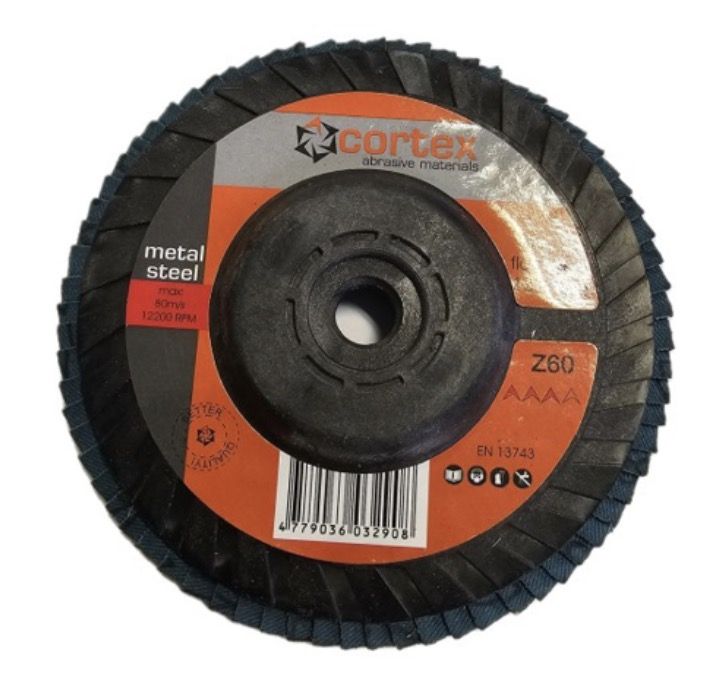 Lamellihiomalaikka  Cortex 30915; 125 mm; P60