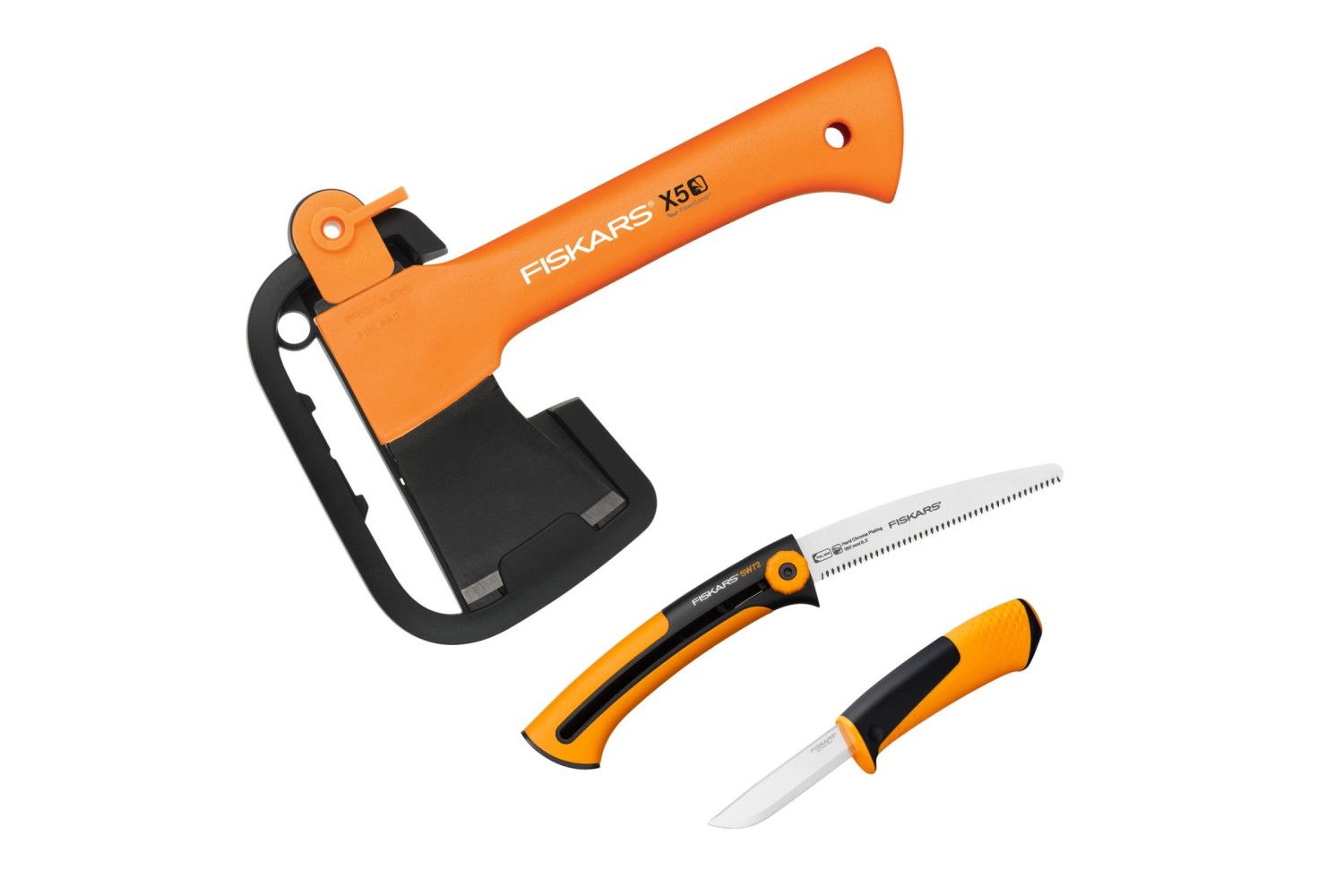 Kirves Fiskars X5 + tarvikkeet