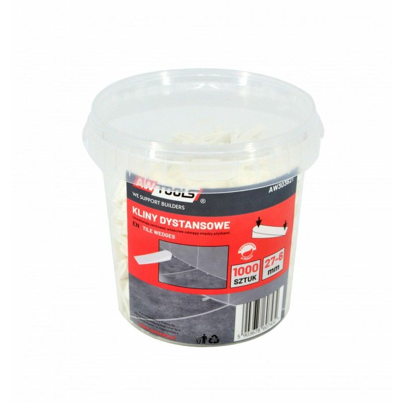 Laattakiila AWTools AW303622; 35x9 mm; 500 kpl.