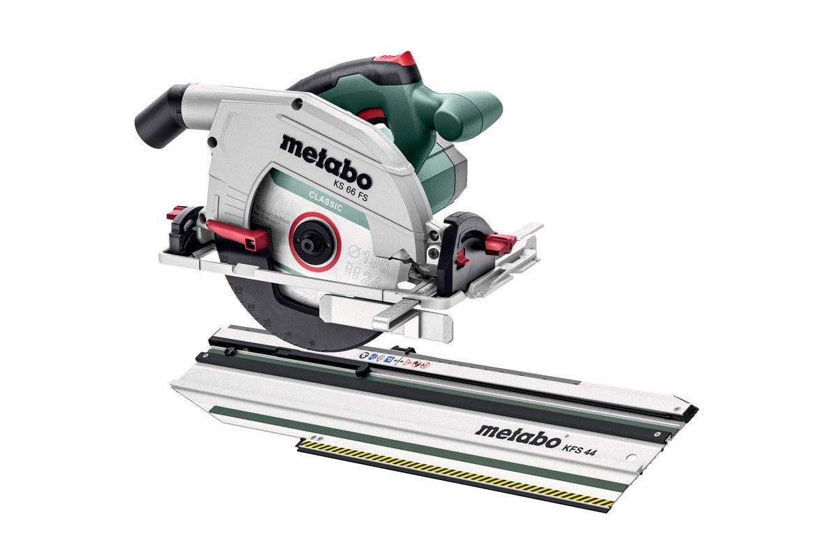 Pyörösaha Metabo KS 66 FS; 1500 W; 190x30 mm + Ohjauslevy