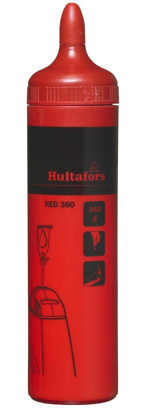 Merkintäliitu täyttöpakkaus, liitulanka / mittanauha Hultafors 67680603;  punainen
