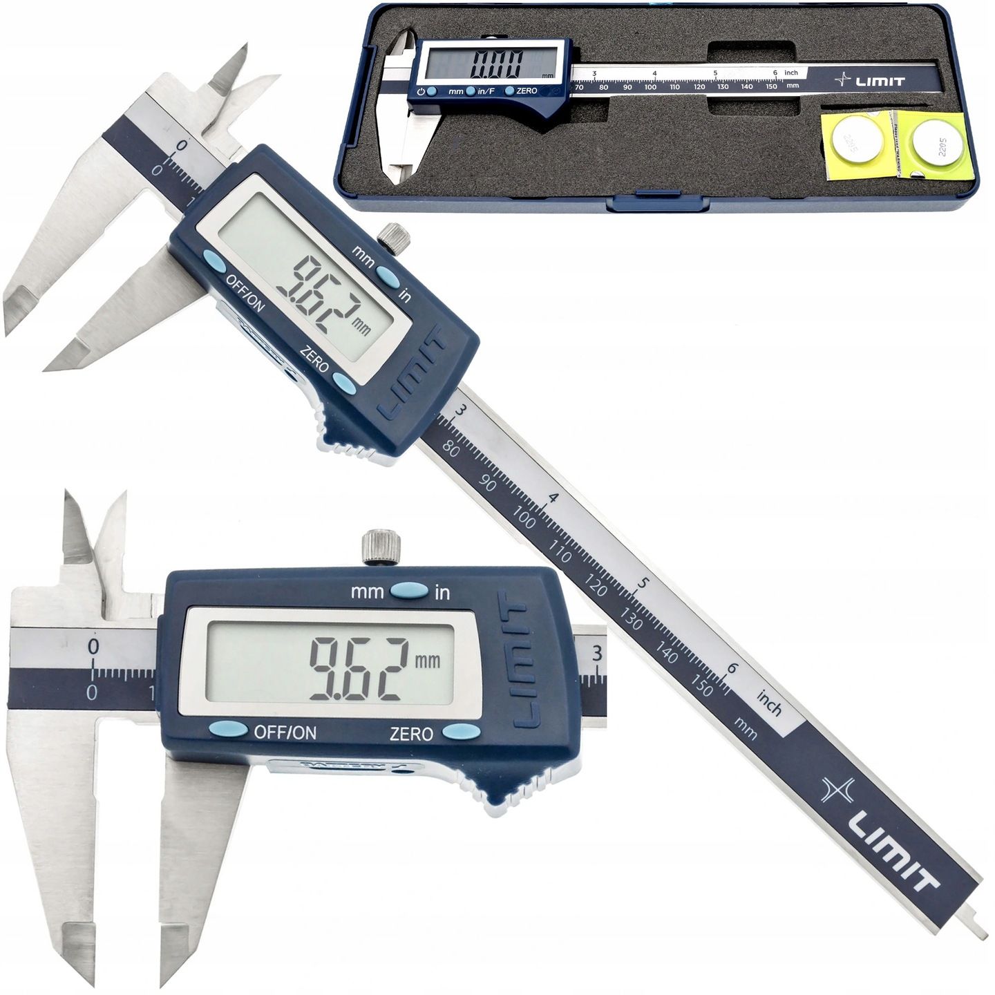 Digitaalinen työntömitta  Limit CDH; 150 mm