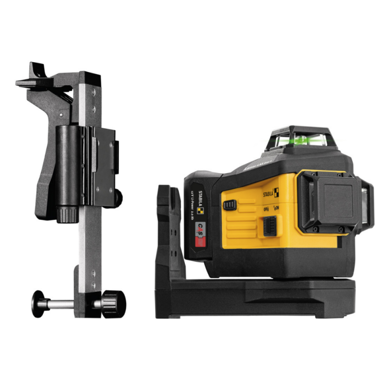 Ristilinjalaser Stabila LAX 600G; 12V; IP65 vihreä