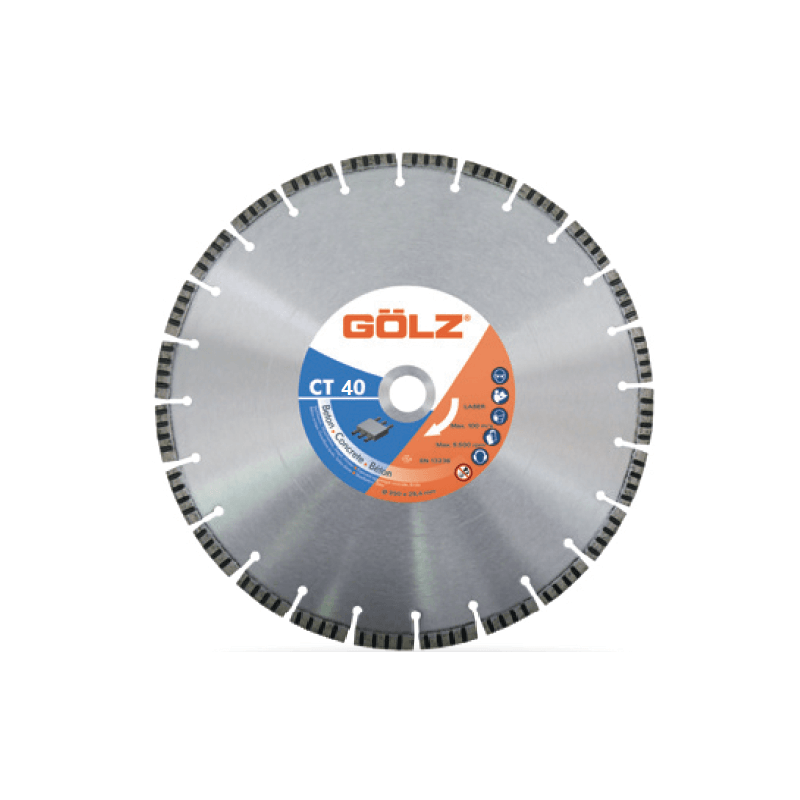 Timanttikatkaisulaikka Gölz CT40; 400x25,4 mm