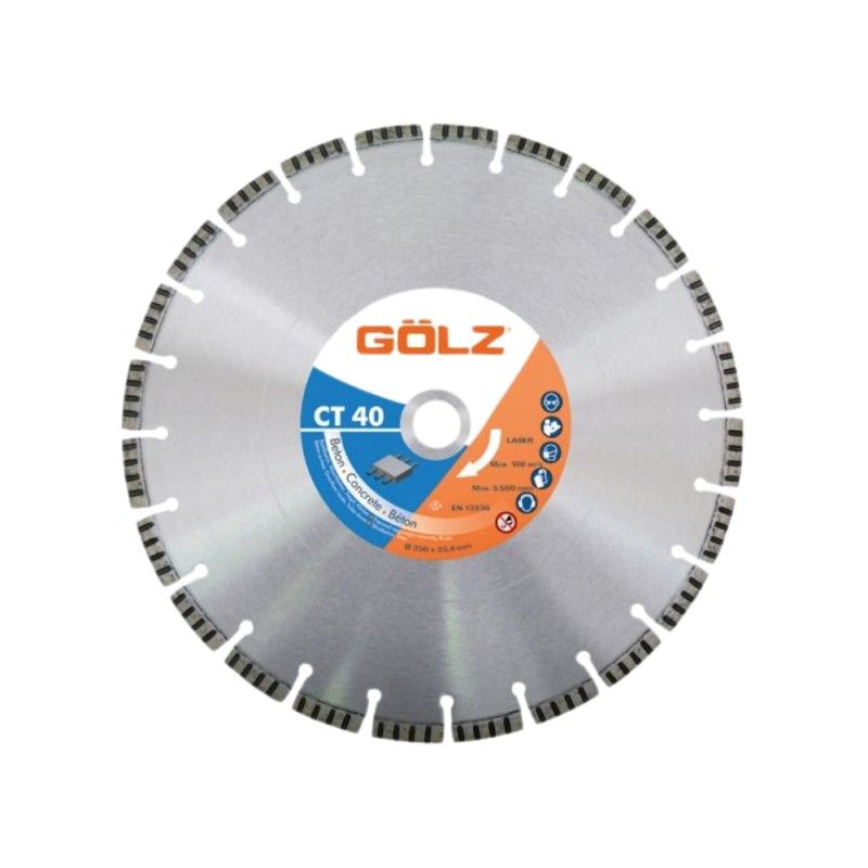 Timanttikatkaisulaikka Gölz CT40 (LB40); 450x25,4 mm