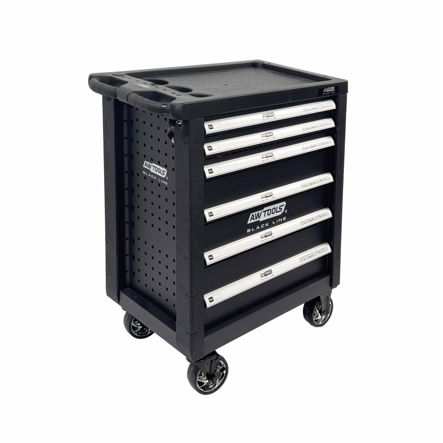 Työkaluvaunu työkaluilla AWTools AW15100; 177 kpl.