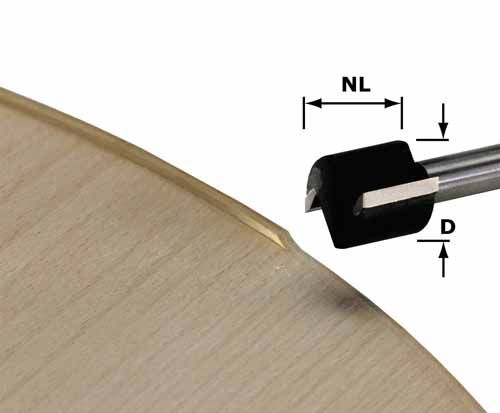Tasoitusjyrsin kuulalaakerilla Festool 16/46 mm