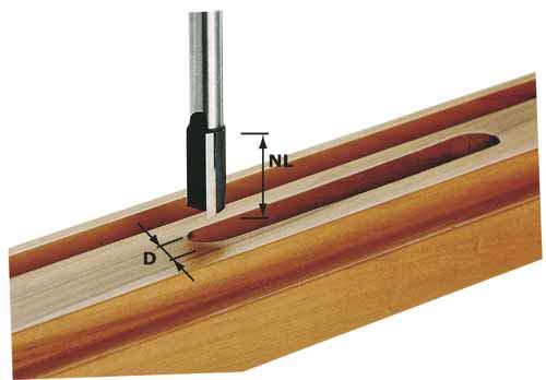 Urajyrsin pohjaterän kanssa Festool; 13 mm; 20/60 mm