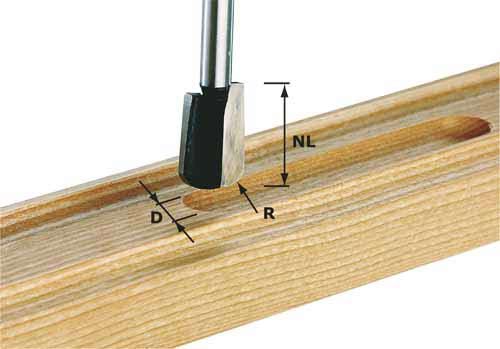Kourujyrsin Festool 5/25/65 mm