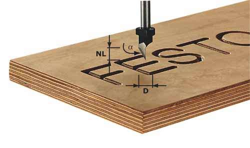 Piirtoterä Festool&nbsp;HW; 9,5/55 mm
