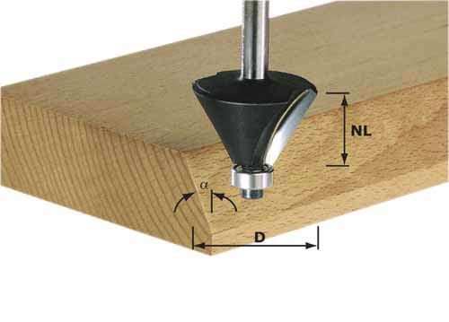 Viistejyrsin Festool 11,5/53 mm laakereilla