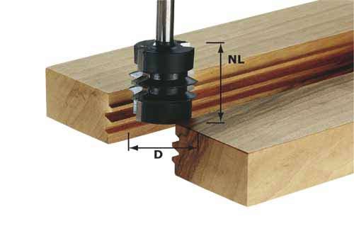 Pontti- ja urajyrsin Festool 32/62 mm